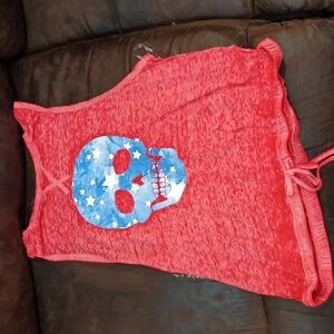 No Boundaries Skull tank